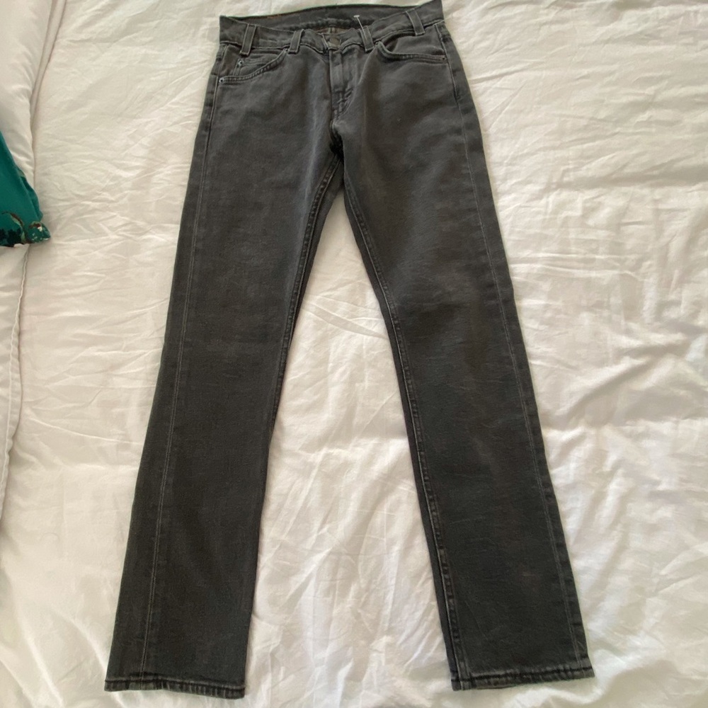 Black/gray 505 Levi